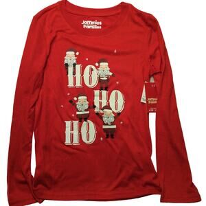 Jammies for Families Santa Ho Ho Ho Top, NWT, M